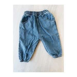 Zara Denim Joggers